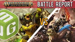 Ironjaws vs Slaves to Darkness Age of Sigmar Battle Report - The Lost City Ep 38