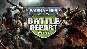Orks vs Space Wolves Warhammer 40k 10th Edition Battle Report Ep 95