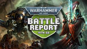 Aeldari vs Imperial Knights Warhammer 40k Classic Battle Report Ep 3