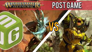 Post Game Sylvaneth vs Bonesplitterz Age of Sigmar Battle Report Ep 2