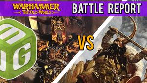 Warriors of Chaos vs Dwarves Warhammer The Old World Classic Battle Report Ep 4
