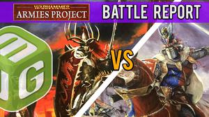 Dark Elves vs Bretonnia Warhammer The Old World Battle Report Ep 7